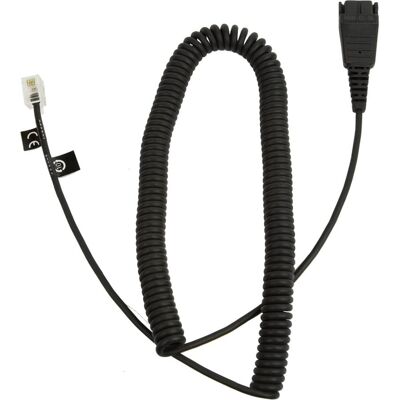 Jabra 8800-01-06 telephone cable 0.5 m Black 8800-01-06 Jabra 8800-01-06 telephone cable 0.5 m Black 8800-01-06