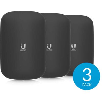 Ubiquiti U6 Anpassad Skyddshölje - Svart för Access Point - 3-Pack Ubiquiti U6 Anpassad Skyddshölje - Svart för Access Point - 3-Pack