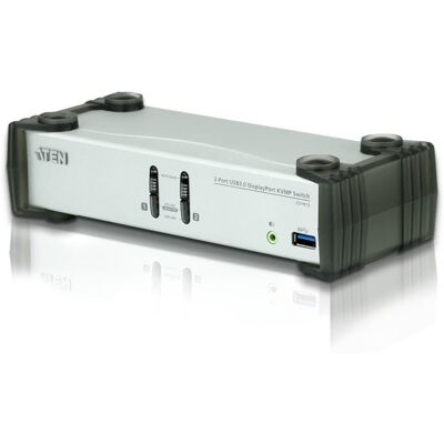Aten CS1912 KVM-switchar Svart, Grå CS1912-AT-G Aten CS1912 KVM-switchar Svart, Grå CS1912-AT-G