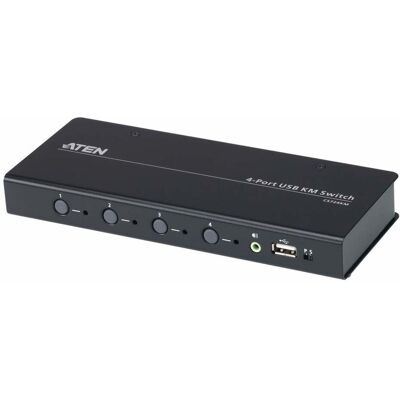 Aten CS724KM-AT KVM-switchar Svart CS724KM-AT Aten CS724KM-AT KVM-switchar Svart CS724KM-AT