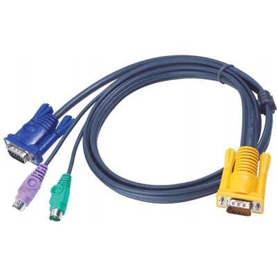 Aten 2L-5202P KVM-kablar Svart 2L-5202P Aten 2L-5202P KVM-kablar Svart 2L-5202P