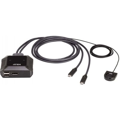 Aten US3312-AT KVM-switchar Svart US3312-AT Aten US3312-AT KVM-switchar Svart US3312-AT