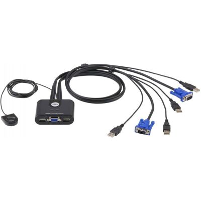 Aten CS22U KVM switch Black CS22U Aten CS22U KVM switch Black CS22U
