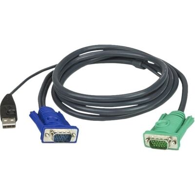 Aten 2L-5202U KVM-kablar Svart 2L-5202U Aten 2L-5202U KVM-kablar Svart 2L-5202U