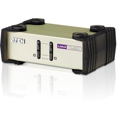 Aten 2-Port PS/2-USB VGA KVM Switch CS82U-AT Aten 2-Port PS/2-USB VGA KVM Switch CS82U-AT