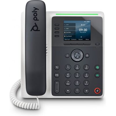 HP Edge E220 IP Phone and PoE-enabled IP-telefoner Svart 82M87AA HP Edge E220 IP Phone and PoE-enabled IP-telefoner Svart 82M87AA