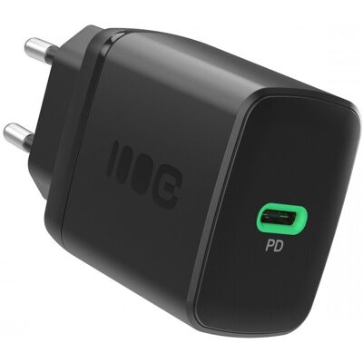 GREEN CELL GC CHARB-30C-B - USB-C-laddare 30W Svart GREEN CELL GC CHARB-30C-B - USB-C-laddare 30W Svart