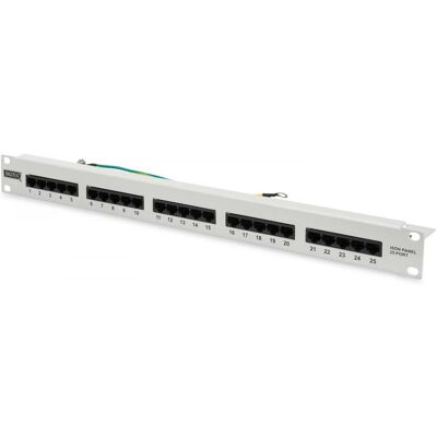 Digitus DN-91325-1 patchpaneler 1U DN-91325-1 Digitus DN-91325-1 patchpaneler 1U DN-91325-1