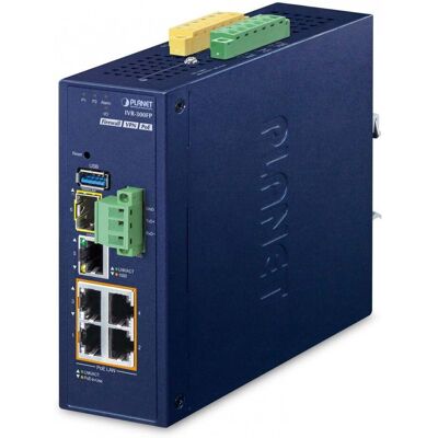 Planet IVR-300FP Industrial 4-Port 10/100/1000T 802.3at PoE IVR-300FP Planet IVR-300FP Industrial 4-Port 10/100/1000T 802.3at PoE IVR-300FP