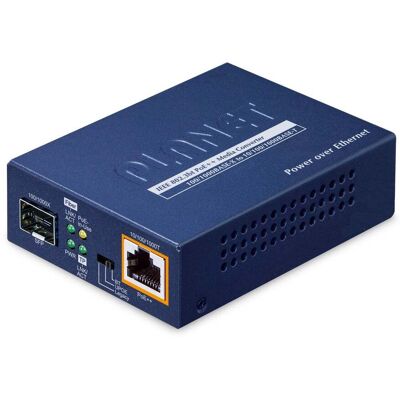 PLANET 1-Port 100/1000X SFP to mediakonverterare för GUP-805A-60W PLANET 1-Port 100/1000X SFP to mediakonverterare för GUP-805A-60W