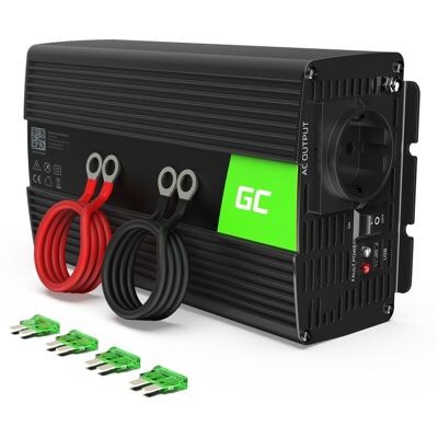 Green Cell INV18 power adapter/inverter Auto 1000 W Black INV18 Green Cell INV18 power adapter/inverter Auto 1000 W Black INV18