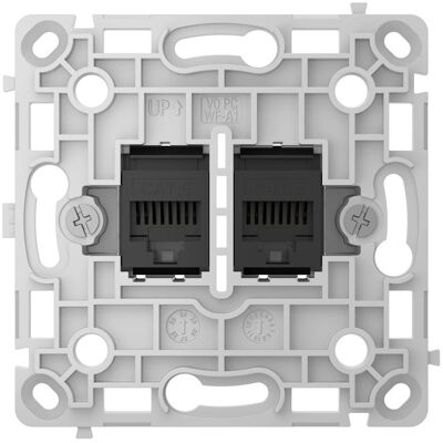 Ajax Systems 128848.165.BL Svart vertikal infälld RJ45 128848.165.BL Ajax Systems 128848.165.BL Svart vertikal infälld RJ45 128848.165.BL