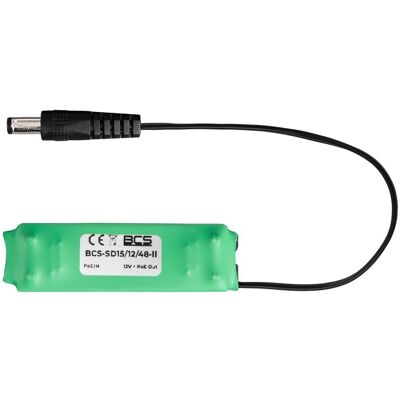 BCS -SD15/12/48-II PoE-konverter 12V DC med -SD15/12/48-II BCS -SD15/12/48-II PoE-konverter 12V DC med -SD15/12/48-II