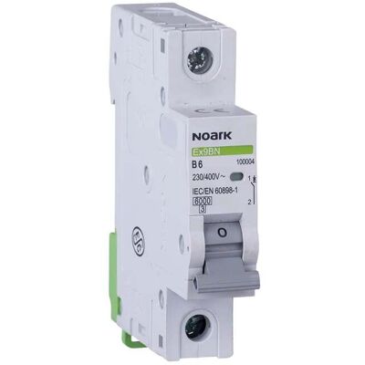 Noark 100000 Wył. nadpr. 6 kA, ch-ka B, 1 A, 1-bieg. 100000 Noark 100000 Wył. nadpr. 6 kA, ch-ka B, 1 A, 1-bieg. 100000
