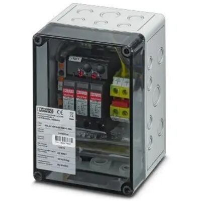 Phoenix Junctionbox med 1MPPT överspänningsskydd SOL-SC-1ST-0-DC-1MPPT-1000 Phoenix Junctionbox med 1MPPT överspänningsskydd SOL-SC-1ST-0-DC-1MPPT-1000