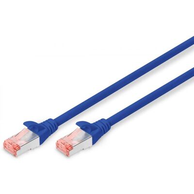 Digitus DK-1644-100/B nätverkskablar Blå 10 m Cat6 DK-1644-100/B Digitus DK-1644-100/B nätverkskablar Blå 10 m Cat6 DK-1644-100/B