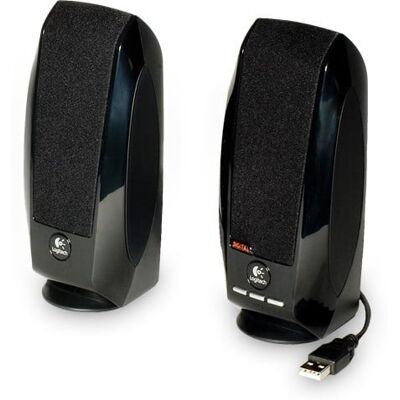 Logitech 980-000029 S150 Högtalarsystem 2.0 Svart 980-000029 Logitech 980-000029 S150 Högtalarsystem 2.0 Svart 980-000029