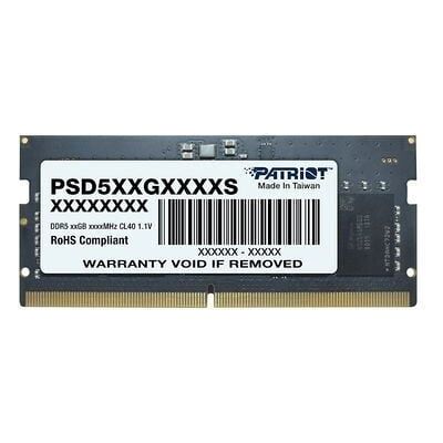 Patriot Memory Signature Line Premium minnesmodul 34 GB PSD524G560081S Patriot Memory Signature Line Premium minnesmodul 34 GB PSD524G560081S