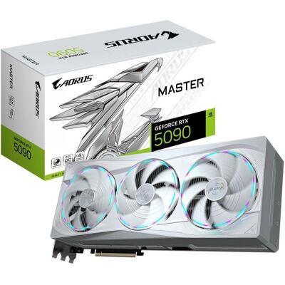 GIGABYTE AORUS GeForce RTX 5090 MASTER ICE 32G GV-N5090AORUSM ICE-32GD GIGABYTE AORUS GeForce RTX 5090 MASTER ICE 32G GV-N5090AORUSM ICE-32GD