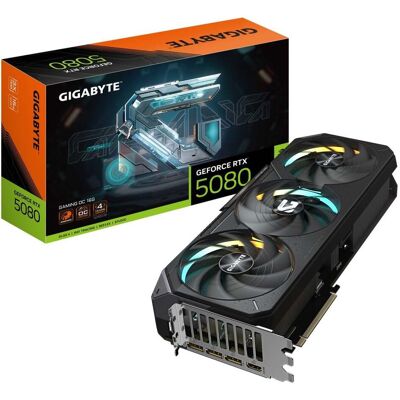 GIGABYTE GeForce RTX 5080 GAMING OC 16G NVIDIA GV-N5080GAMING OC-16GD GIGABYTE GeForce RTX 5080 GAMING OC 16G NVIDIA GV-N5080GAMING OC-16GD