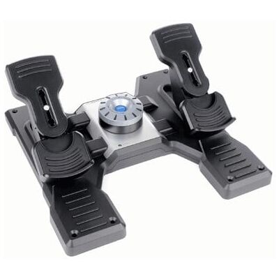 Logitech 945-000005 G Saitek Pro Flight Rudder Pedaler USB 945-000005 Logitech 945-000005 G Saitek Pro Flight Rudder Pedaler USB 945-000005