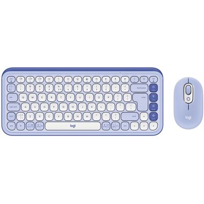 Logitech 920-013078 POP Icon Combo Mus och Tangentbord Lila 920-013078 Logitech 920-013078 POP Icon Combo Mus och Tangentbord Lila 920-013078