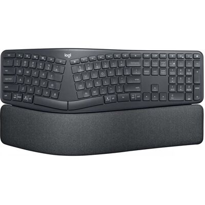 Logitech ERGO K860 tangentbord Kontor Bluetooth QWERTY 920-010352 Logitech ERGO K860 tangentbord Kontor Bluetooth QWERTY 920-010352