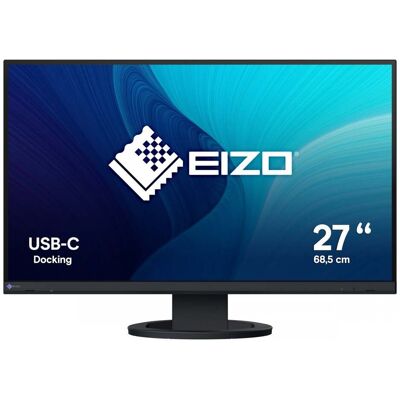 Eizo EV2720S-BK Monitor 27" 16:9 2560x1440 IPS Svart USB-C EV2720S-BK Eizo EV2720S-BK Monitor 27" 16:9 2560x1440 IPS Svart USB-C EV2720S-BK