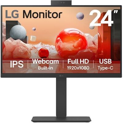 LG 24BA850-B platta pc-skärmar 60,5 cm (23.8") 1920 x 1080 24BA850-B LG 24BA850-B platta pc-skärmar 60,5 cm (23.8") 1920 x 1080 24BA850-B
