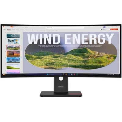 Lenovo ThinkVision T34WD-40 86,36cm 34inch 3440x1440 Curved 64AEGAT1EU Lenovo ThinkVision T34WD-40 86,36cm 34inch 3440x1440 Curved 64AEGAT1EU