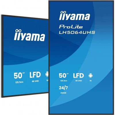 IIYAMA LH5064UHS-B1AG 50tum 3840x2160 UHD IPS DLED LH5064UHS-B1AG IIYAMA LH5064UHS-B1AG 50tum 3840x2160 UHD IPS DLED LH5064UHS-B1AG