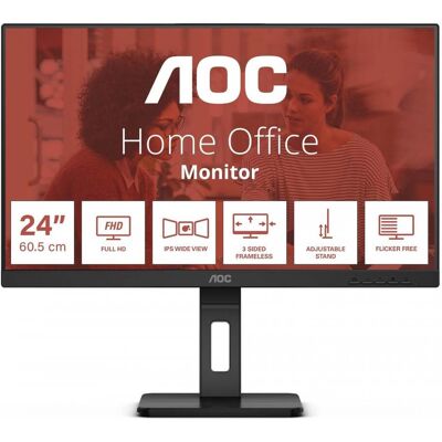 AOC E3 24E3QAF platta pc-skärmar 60,5 cm (23.8") 1920 x 1080 24E3QAF AOC E3 24E3QAF platta pc-skärmar 60,5 cm (23.8") 1920 x 1080 24E3QAF