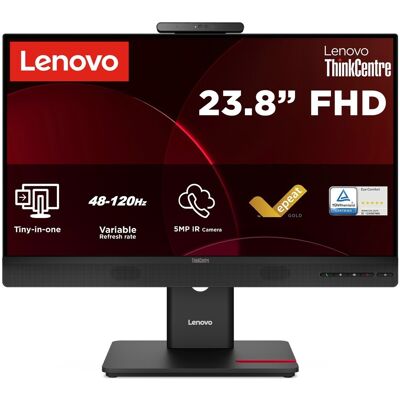 Lenovo - ThinkCentre TIO24 Gen6 Monitor - 23.8in Full HD Lenovo - ThinkCentre TIO24 Gen6 Monitor - 23.8in Full HD
