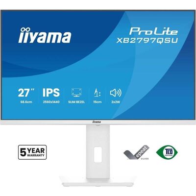 IIYAMA XB2797QSU-W1 ProLite Monitor 27" IPS QHD 75Hz XB2797QSU-W1 IIYAMA XB2797QSU-W1 ProLite Monitor 27" IPS QHD 75Hz XB2797QSU-W1