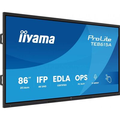 IIYAMA TE8615A-B2AG Interaktivt plattpanel IFP 86" IPS 4K TE8615A-B2AG IIYAMA TE8615A-B2AG Interaktivt plattpanel IFP 86" IPS 4K TE8615A-B2AG