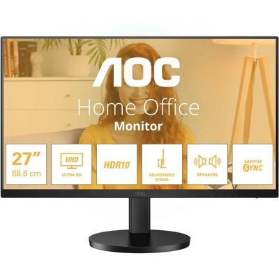 AOC U27B3AF platta pc-skärmar 68,6 cm (27") 3840 x 2160 U27B3AF AOC U27B3AF platta pc-skärmar 68,6 cm (27") 3840 x 2160 U27B3AF