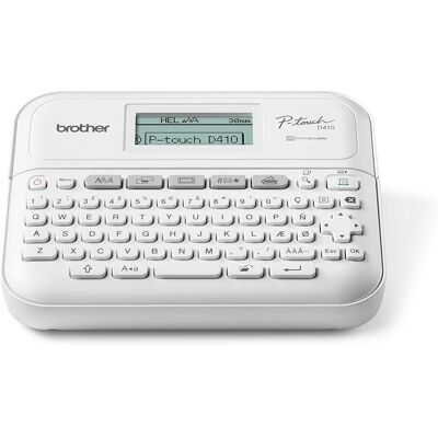 Brother PT-D410VP etikettskrivare ZINK (Zero-Ink) 180 x PTD410VPYJ1 Brother PT-D410VP etikettskrivare ZINK (Zero-Ink) 180 x PTD410VPYJ1
