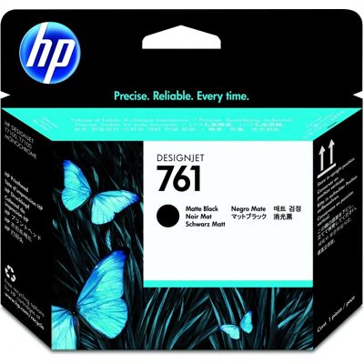 HP 761 Matte Black/Matte Black DesignJet Printhead CH648A HP 761 Matte Black/Matte Black DesignJet Printhead CH648A