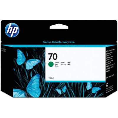 HP 70 130-ml Green Ink Cartridge C9457A HP 70 130-ml Green Ink Cartridge C9457A