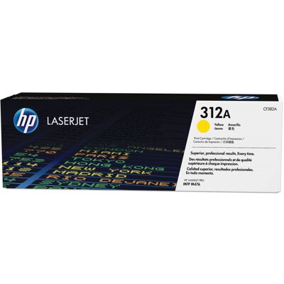 HP 312A Yellow LaserJet Toner Cartridge CF382A HP 312A Yellow LaserJet Toner Cartridge CF382A