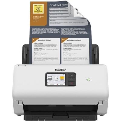 Brother ADS-4500W skannrar ADF-skanner 600 x 600 DPI A4 ADS4500WRE1 Brother ADS-4500W skannrar ADF-skanner 600 x 600 DPI A4 ADS4500WRE1