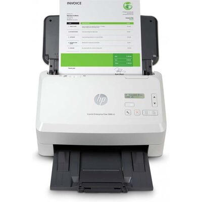 HP ScanJet Enterprise Flow 5000 s5 Arkmatad skanner 600 x 600 6FW09A HP ScanJet Enterprise Flow 5000 s5 Arkmatad skanner 600 x 600 6FW09A