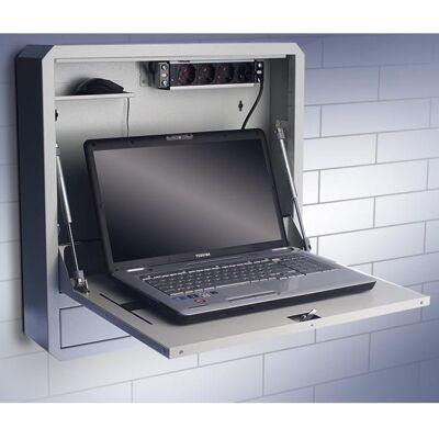 Techly ICRLIM01 19" Väggmonterad Laptopskåp med hylla i ICRLIM01 Techly ICRLIM01 19" Väggmonterad Laptopskåp med hylla i ICRLIM01