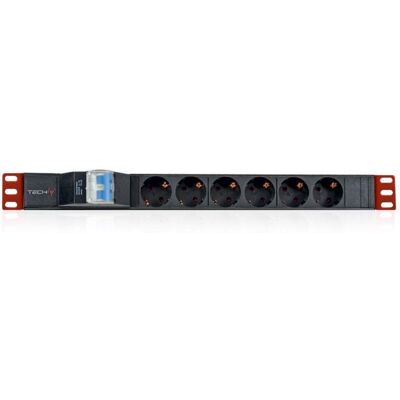 Techly I-CASE STRIP-61UD 19' 1U X6 Strömfördelare I-CASE STRIP-61UD Techly I-CASE STRIP-61UD 19' 1U X6 Strömfördelare I-CASE STRIP-61UD