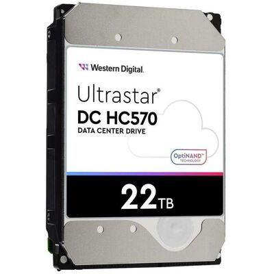 Western Digital Ultrastar 22TB SATA HC570 WUH722222ALE6L4 0F48155 Western Digital Ultrastar 22TB SATA HC570 WUH722222ALE6L4 0F48155