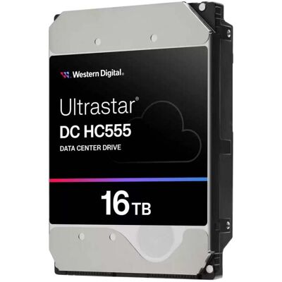 Western Digital Ultrastar 16TB SATA HC555 WUH722016CLE6L4 0B48722 Western Digital Ultrastar 16TB SATA HC555 WUH722016CLE6L4 0B48722