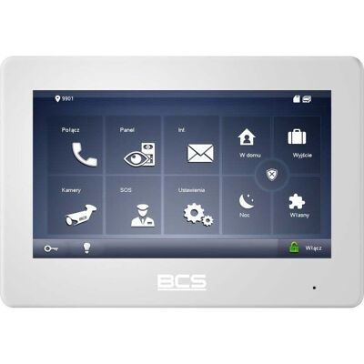 BCS -MON7600W-2 Dubbelsystem Videoövervakare med -MON7600W-2 BCS -MON7600W-2 Dubbelsystem Videoövervakare med -MON7600W-2