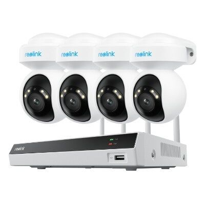 Reolink RLK12-800WPT4 WiFi Säkerhetskamerakit RLK12-800WPT4 Reolink RLK12-800WPT4 WiFi Säkerhetskamerakit RLK12-800WPT4
