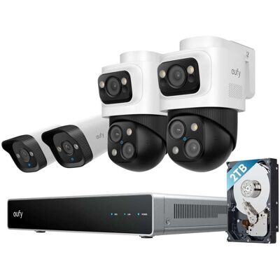 Eufy NVR Säkerhetssystem S4 Bullet - 4K inomhus & utomhus IP-kamera Eufy NVR Säkerhetssystem S4 Bullet - 4K inomhus & utomhus IP-kamera