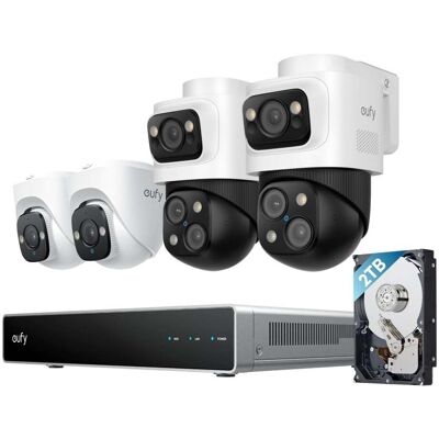 Eufy NVR Säkerhetssystem S4 Bullet - 4K inomhus & utomhus IP-kamera Eufy NVR Säkerhetssystem S4 Bullet - 4K inomhus & utomhus IP-kamera